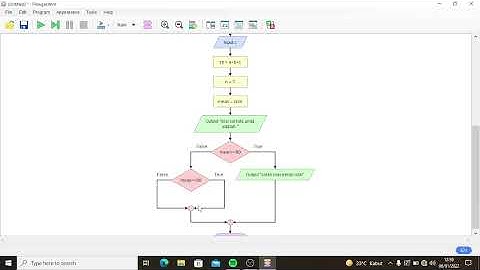 Tutorial membuat flowchart Nilai Rata-rata dengan menggunakan aplikasi flowgorithm #tutorial