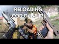 Man VS Machine - Real Life Operator Reloads VS Call of Duty Warzone