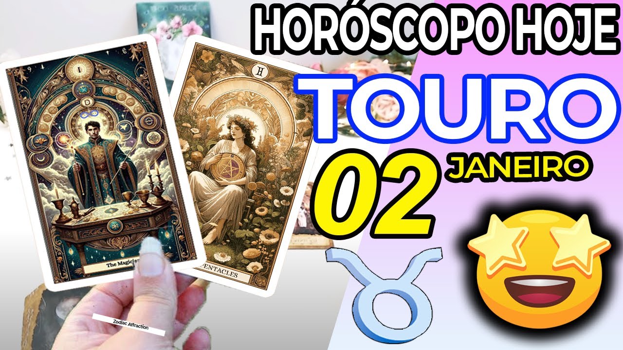 UM MILAGRE ACONTECE NA SUA VIDA😍 Touro ♉ 2 Janeiro 2026 | Horoscopo do dia de hoje ♉ Tarot Touro