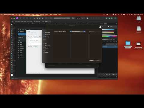 How to make a new Photo Batch job in Affinity Photo