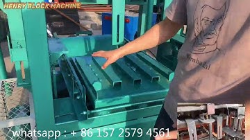 Sn QT4 24 concrete  block making machine introduction