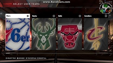 NBA 2k20 Custom Roster My League