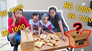 UNBOXING MYSTERY BOX 1000 RUPIAH! DAPAT BANYAK MAINAN JADUL? PART 1 | Mikael TubeHD