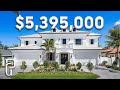 Inside a $5.5 Million Dollar California Coastal Inspired Home In Boca Raton, Florida