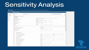Technical Toolboxes Sensitivity Analysis Demo