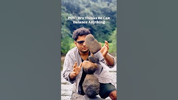 Caught it all hands-free on my @raybanmetaofficial  😎 #rockbalancing #balance #raybanmeta