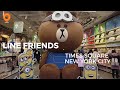 Inside LINE FRIENDS New York Times Square Store [4K]