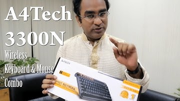 A4 Tech 3300N Wireless Keyboard With Mouse