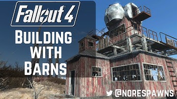 Fallout 4 Far Harbor - Building with Barns