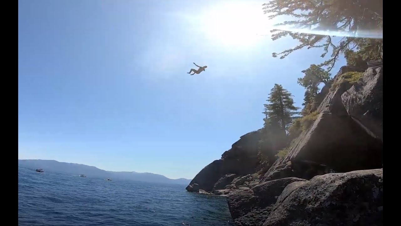Lake Tahoe Rope Swing YouTube