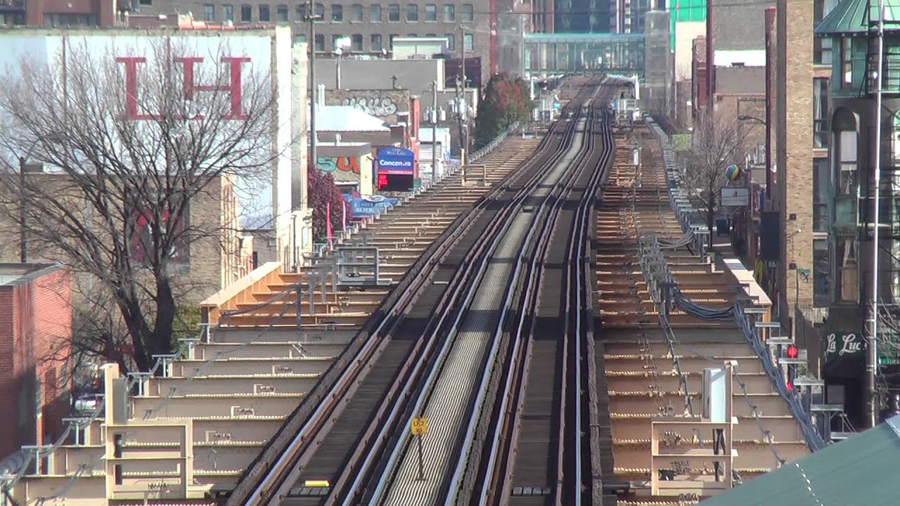 Chicago CTA Blue Line / Brown Line 2014.11