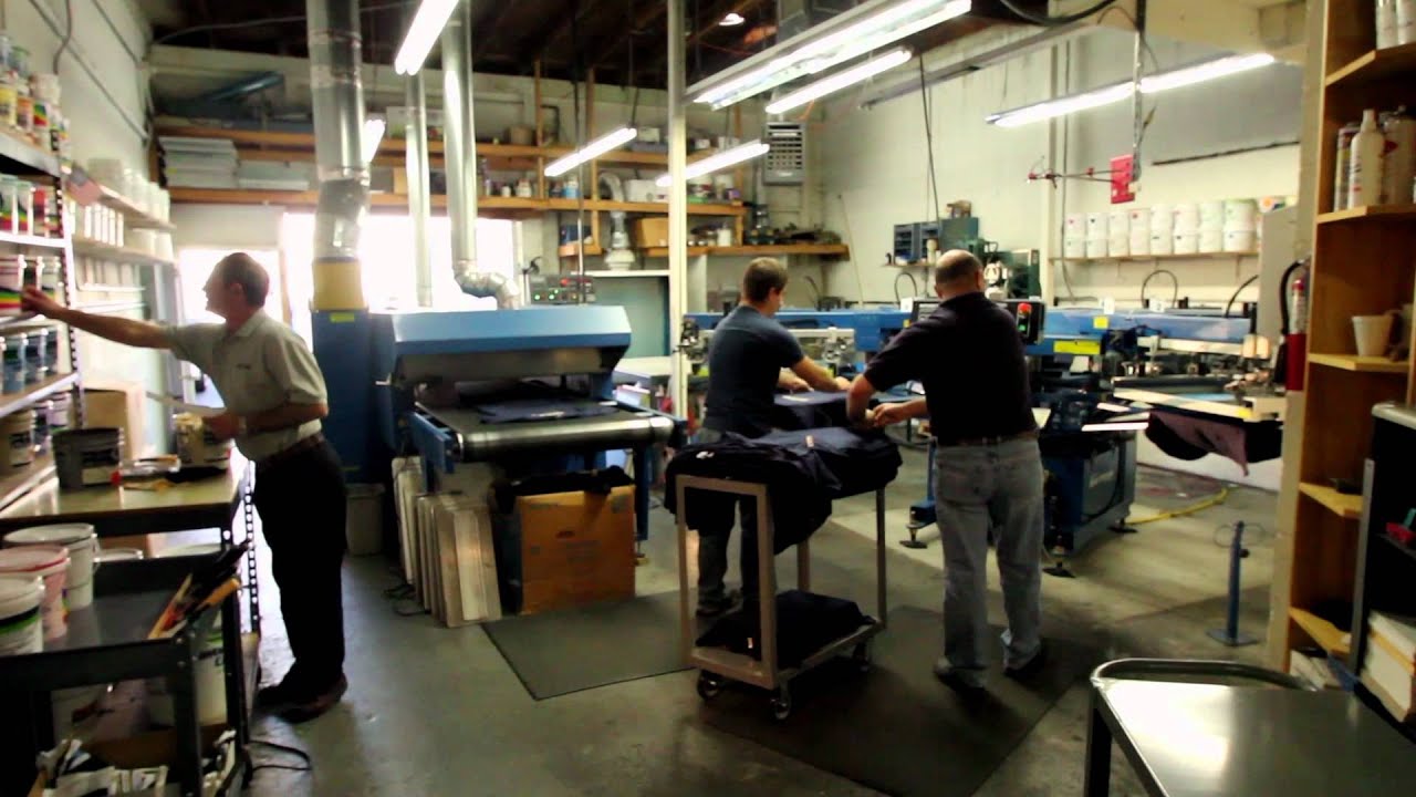 Print on all, custom screen printing in Glendale CA