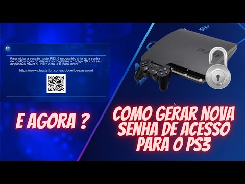 COMO INICIAR SESSÃO NO PS3 4.89 SEM ERRO | GERAR SENHA DO DISPOSITIVO