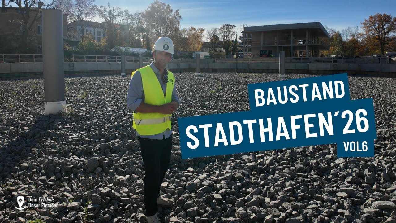 Aktueller Baustand Stadthafen´26 Leipzig - 06.11.2025 V-Log 6