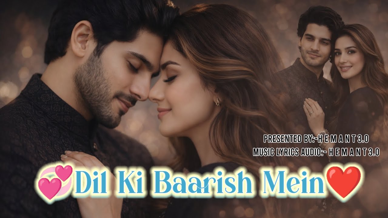 Dil Ki Baarish Mein || New Hindi Romantic Song 2025 || 90's Bollywood Song 2025 || Hemant