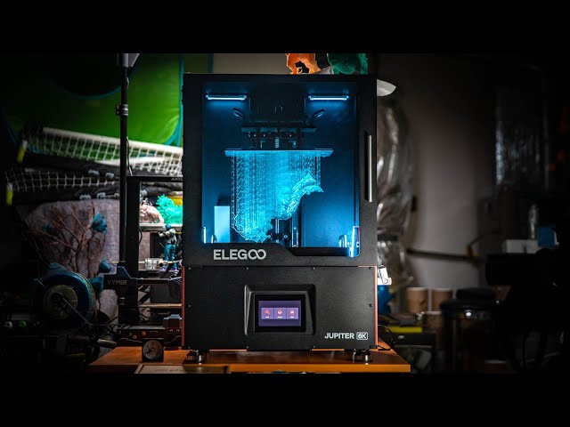 ELEGOO Jupiter SE NEW Resin Printer- First Look! 