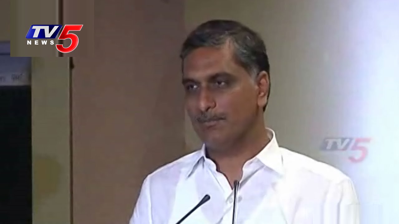 Small Water Irrigation Workshop at Hyderabad | Harish Rao Speech : TV5 News