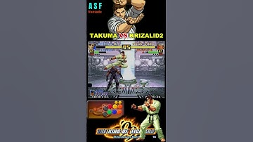 TAKUMA VS KRIZALID2 KOF99 #arcade  #retrogames  #neogeo  #kof99