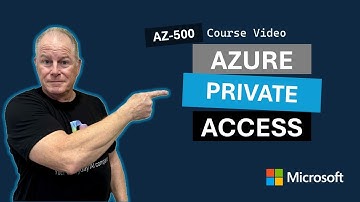 Plan and implement security for private access to Azure resources AZ-500