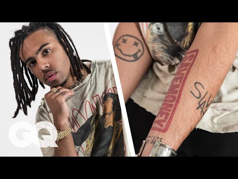 Vic Mensa Breaks Down His Tattoos | Tattoo Tour | GQ