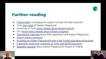 WEBINAR - Best Practices For Remote Math Teaching From Finland