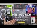 intel Core i9 9900KF msi MAG Z390 TOMAHAWK XLR8 RTX 2070 Super Liquid Cooling Build