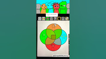 Digital Sprunki but Sprunked Color Mixing 😍 #sprunki #procreate #sprunked #colourmixing #incredibox