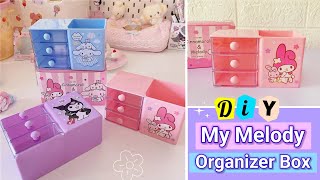 How to make a cute desk organizer at home _ DIY cute desk organizer