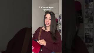 Mis infaltables para la universidad🙂‍↔️🩷 #universidad #mujeres #uni #estudiante #quehayenmibolso
