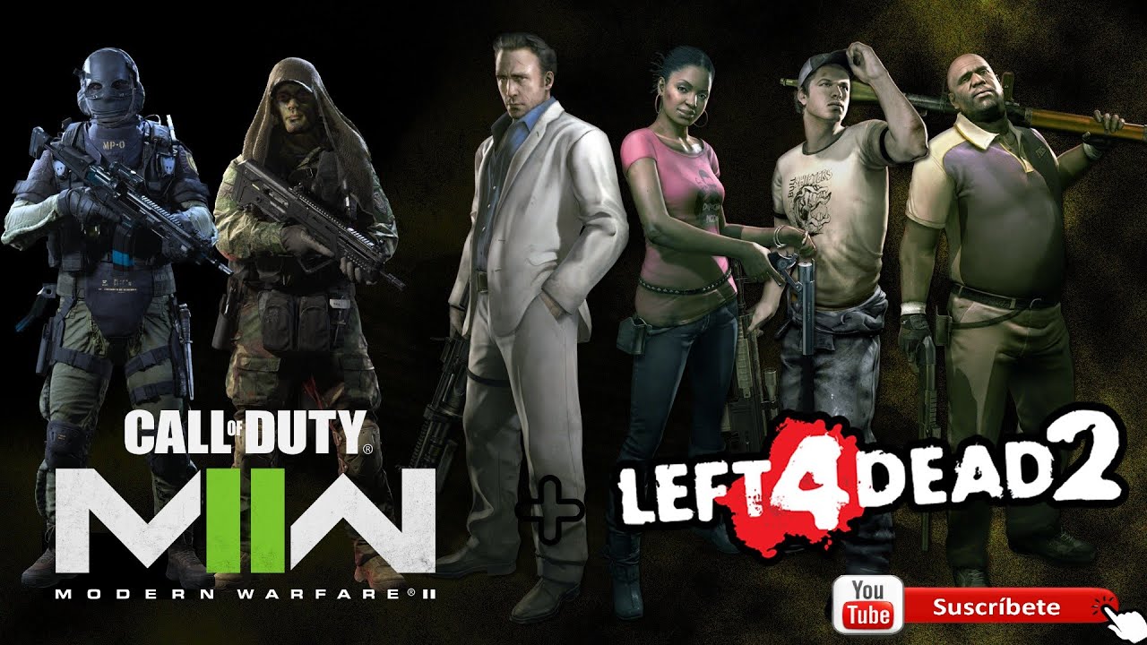 Dead Two Cod 🔴COD MODERN WARFARE 2 | MIX | LEFT 4 DEAD 2 | jugando con suscriptores ...