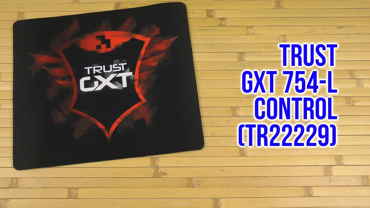 Распаковка Trust GXT 754-L Control (TR22229)