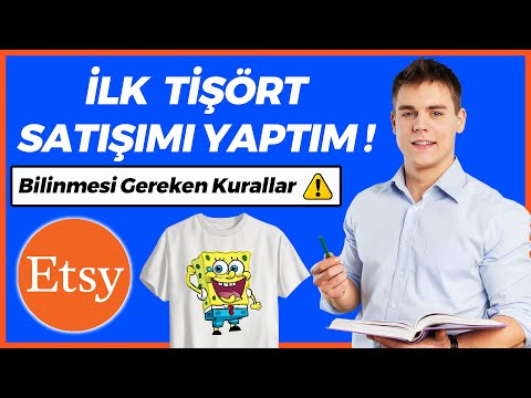 Tişört Tasarlayarak İlk Satışımı Yaptım 💰 / Tişört Tasarla Para Kazan