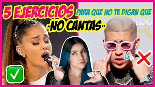 "NO CANTAS" 5 EJERCICIOS PARA CANTAR BIEN Y NUNCA TE DIGAN QUE NO | Clases de Canto | Gret Rocha