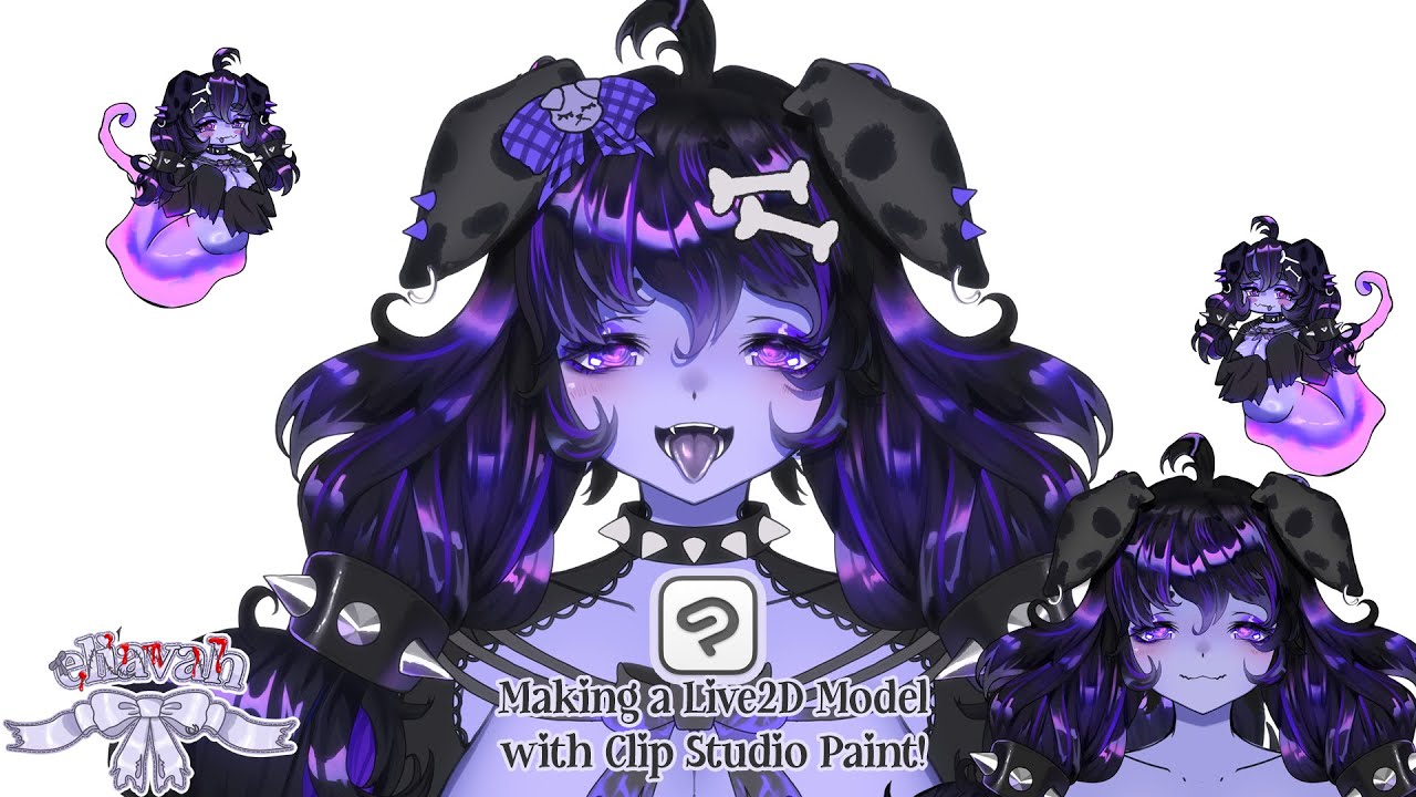 (Drawing Live2D Model!) Working on Personal Model ! Maybe some 3D work after for  