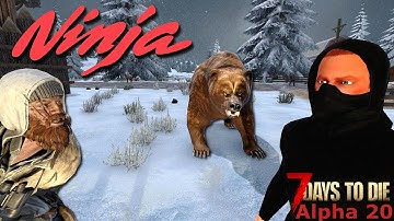 7 Days To Die - American Ninja - EP12 -  Trader Hugh For The Win! (Alpha 20)