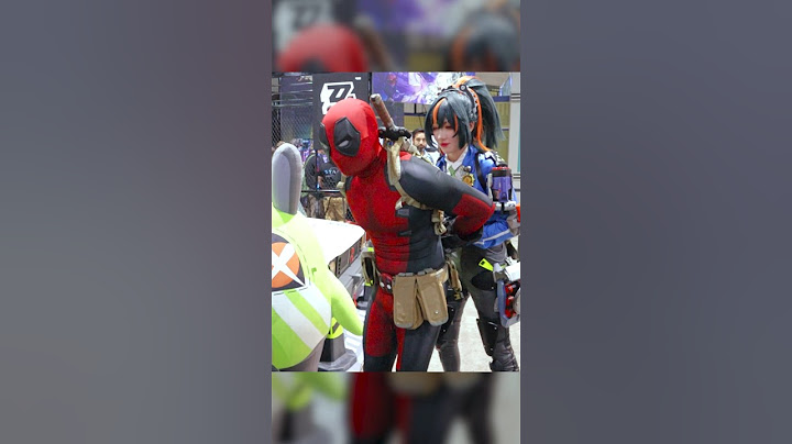 Deadpool meets Zhu Yuan 🚨 #deadpool #zenlesszonezero #cosplay