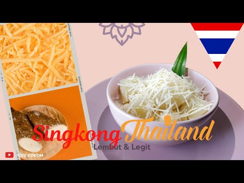 Tip Dapur Resep Singkong Thailand Keju SUPER MUDAH ala Ceu Kokom: Lumer & Legit! | Thai Cassava Dessert Recipe Yang Luar Biasa