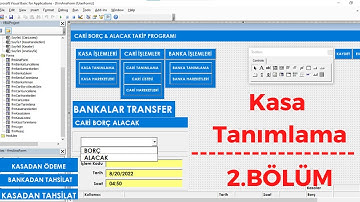 Excel VBA | Kasa Tanımlama