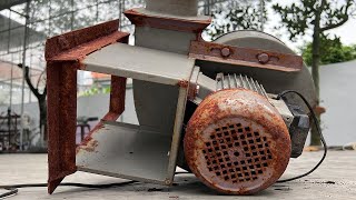 : Full Video-Complete Restoration Rewinding Copper Wires For Industrial Exhaust Fans//A Surprising Re.