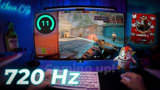 CS2 POV: 2800 ELO FACEIT Stack on 720 Hz OLED┃4K 60FPS