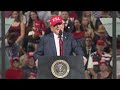 President Donald Trump speaks in Gastonia, N.C.