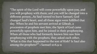 Prophets today?