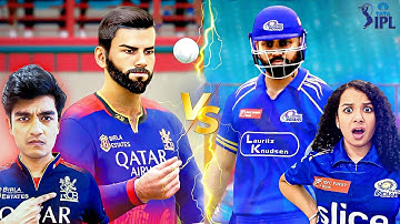 MI vs RCB 2025 - Playing The Realistic IPL Game | SlayyPop