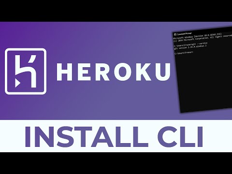 Video: Si të përdorni linjën e komandës Heroku në Windows?