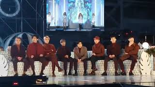 Exo Reaction To Black Pink Whistle 2016