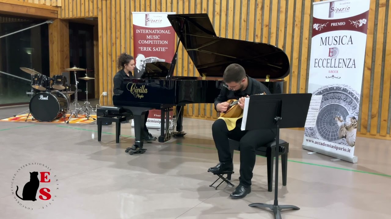 2° Premio Assoluto Ex Aequo Concorso "Erik Satie " 2025 - David Stefanovič, mandolino  SERBIA