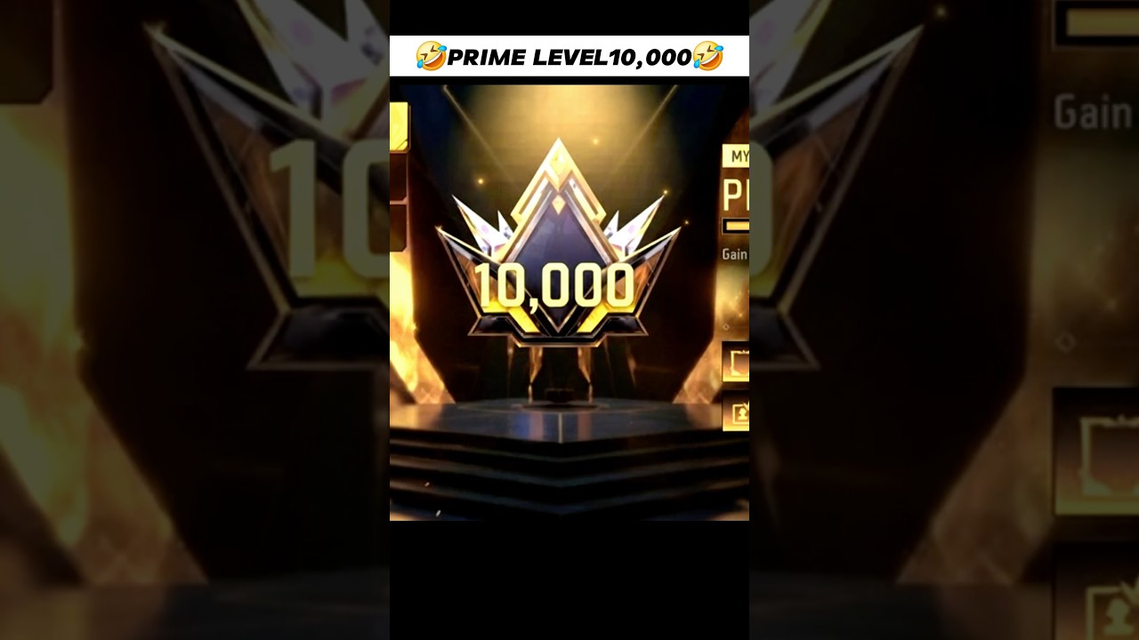 Prime Level 10000  #freefire #funny #viralvideo
