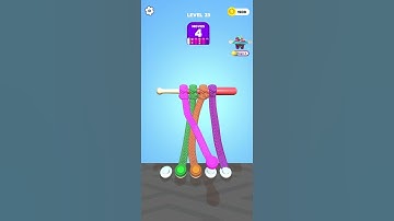 Tangle master 3D / New iOS game play #23 #shorts