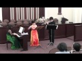 Concerto for 2 violins（Flutes）1st　mvt.　：　J.S. Bach　2つのVn（Fl）の為の協奏曲