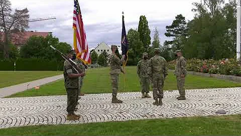 USEUCOM Commandant's Command Sergeant Major Change of Responsibility Ceremony